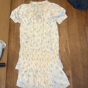 Ulla Johnson Floral Print Mini Dress